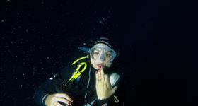 Night diving - Ametlla Diving